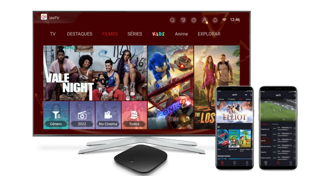 UniTV Oficial 2026 - App para Celular e TV Box